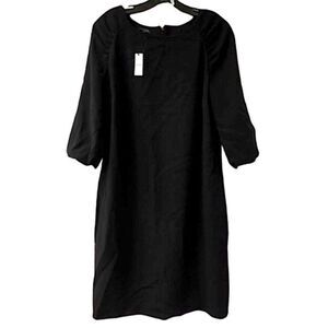 TALBOTS Little Black Dress Sz 12 NWT